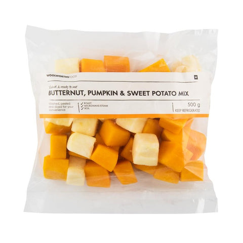 Butternut, Pumpkin & Sweet Potato Mix 500 g