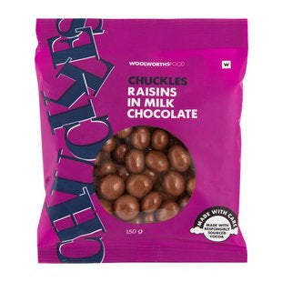 Chuckles Raisin 150g