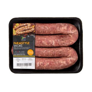 Farmstyle Braaiwors Avg 600 g