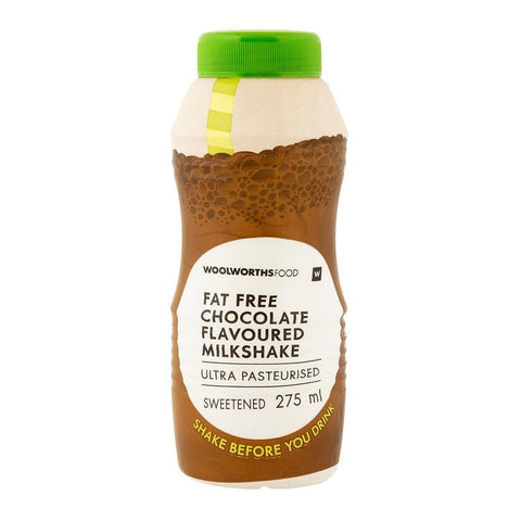 Fat Free Chocolate Flavoured Milkshake 275 ml