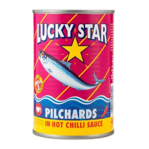 Lucky Star Pilchards in Hot Chilli Sauce 400 g