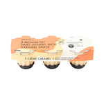 Medium Fat Dairy Dessert with Caramel Sauce 3 x 100 ml