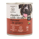 Chunks with Steak Flavour in Gravy Adult Dog Food 775 g