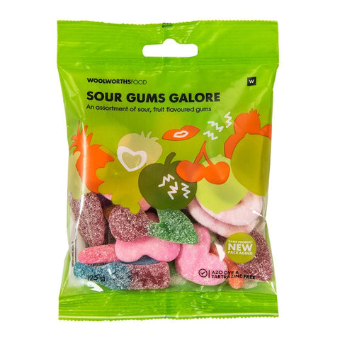 Sour Gums Galore 125g