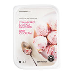 Strawberries & Cream Flavoured Dairy Ice Cream 2 L