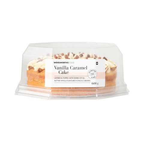 Vanilla Caramel Sponge Cake 600g