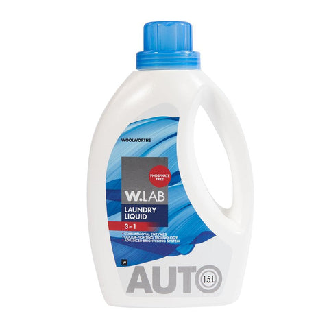 3 in 1 Phosphate Free Auto Laundry Liquid 1.5 L