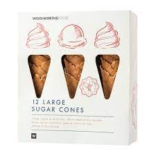 Lrge Sugar Cone 240g